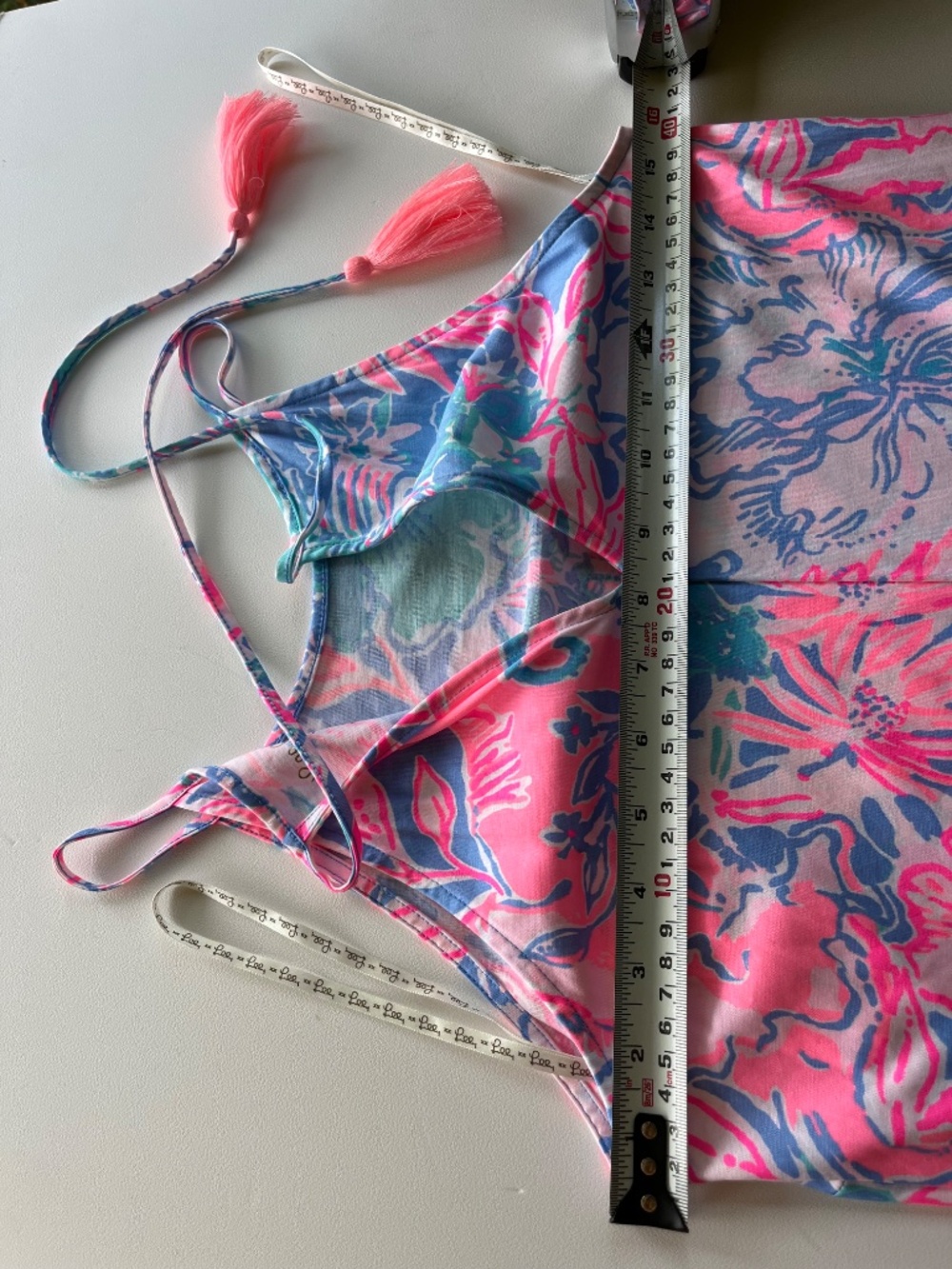 Lilly Pulitzer Margot Maxi Dress blue and pink size XS - Picture 8 of 11